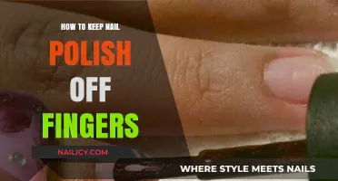 Easy Tips to Keep Nail Polish Off Your Fingers Flawlessly