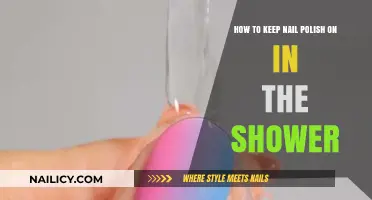 Shower-Proof Manicure: Tips to Keep Nail Polish Intact and Chip-Free