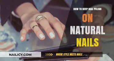 Long-Lasting Manicure Tips: Keeping Nail Polish on Natural Nails
