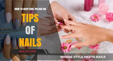 Long-Lasting Manicure Tips: Keep Nail Polish on Tips Perfectly