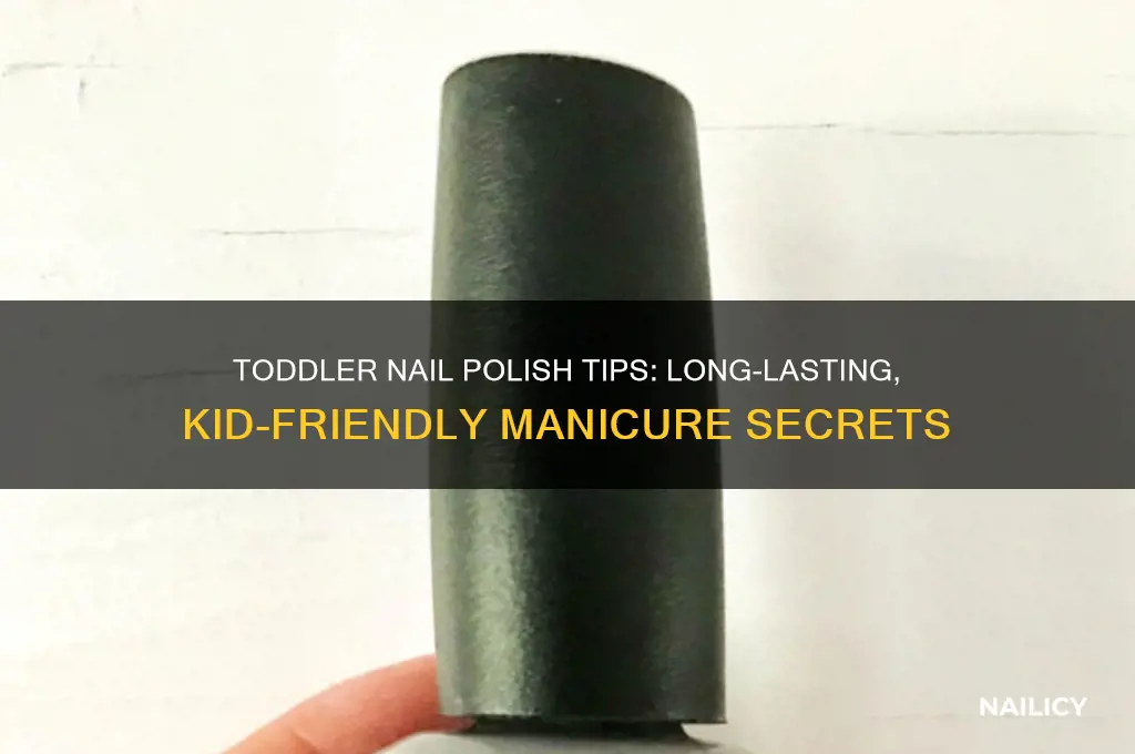 how to keep nail polish on toddlers