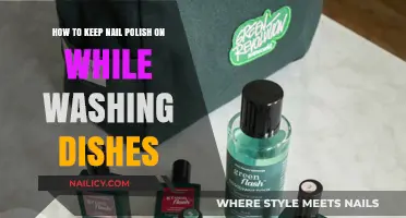 Dishwashing Without Smudges: Tips to Keep Nail Polish Intact