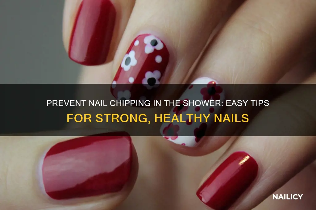 how to keep nails from chipping in shower