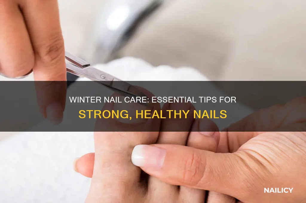 how to keep nails healthy in winter
