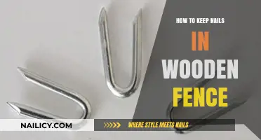 Secure Your Wooden Fence: Proven Tips to Keep Nails in Place