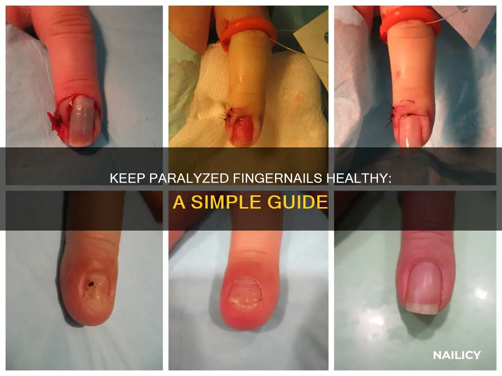 how to keep paralyzed finger nails good