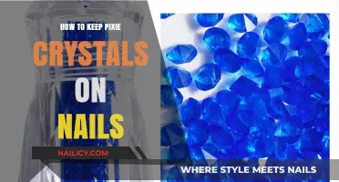 Sparkling Tips: Keeping Pixie Crystals Secure on Your Nails