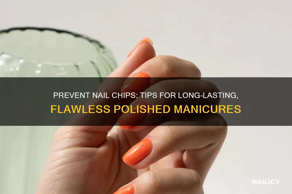 how to keep polished nails from chipping