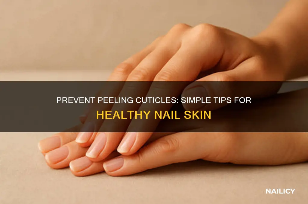 how to keep skin around nails from peeling