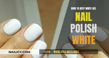 Keeping Your White Gel Nails Pristine: Tips and Tricks