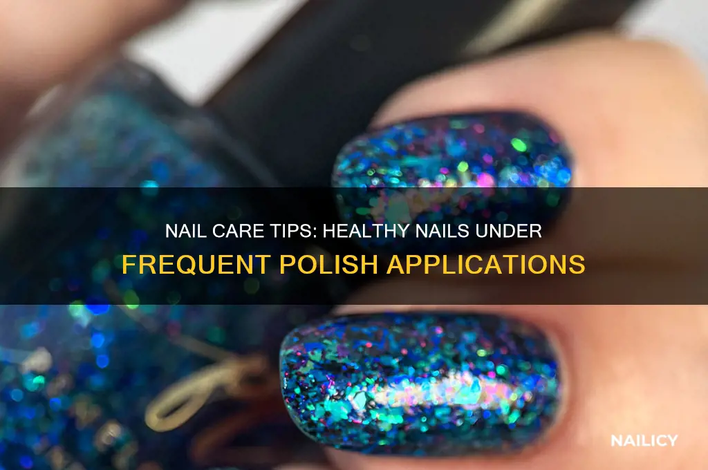 how to keep your nails healthy despite frequent polish