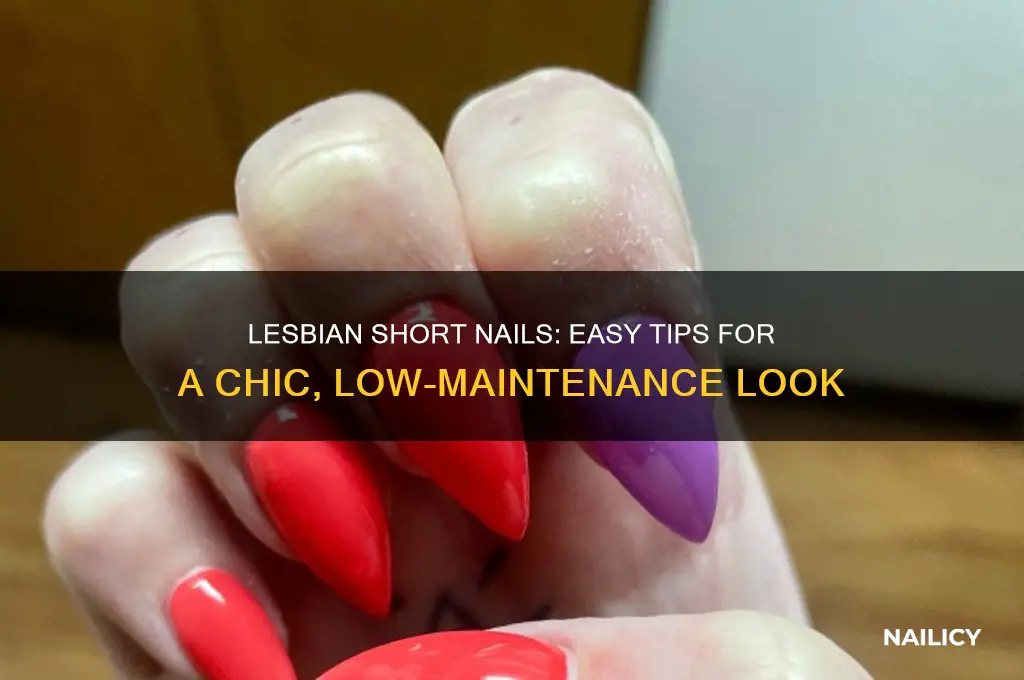 how to keep your nails lesbian short