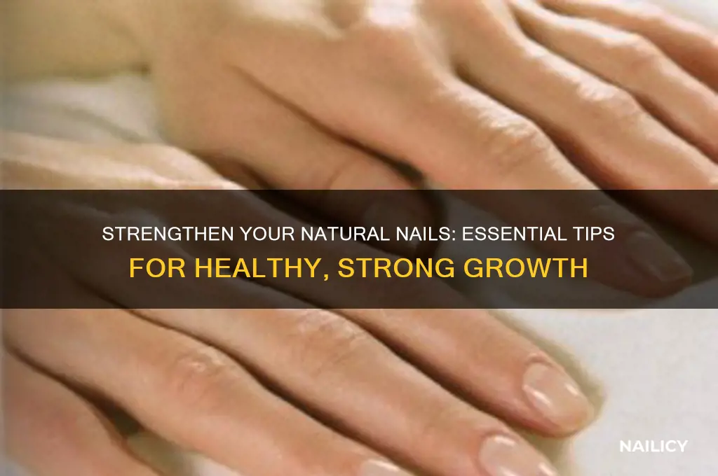 how to keep your natural nails strong