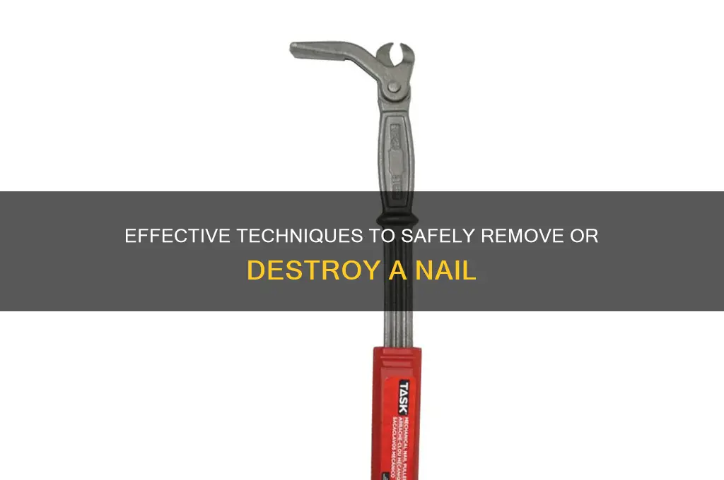 how to kill a nail
