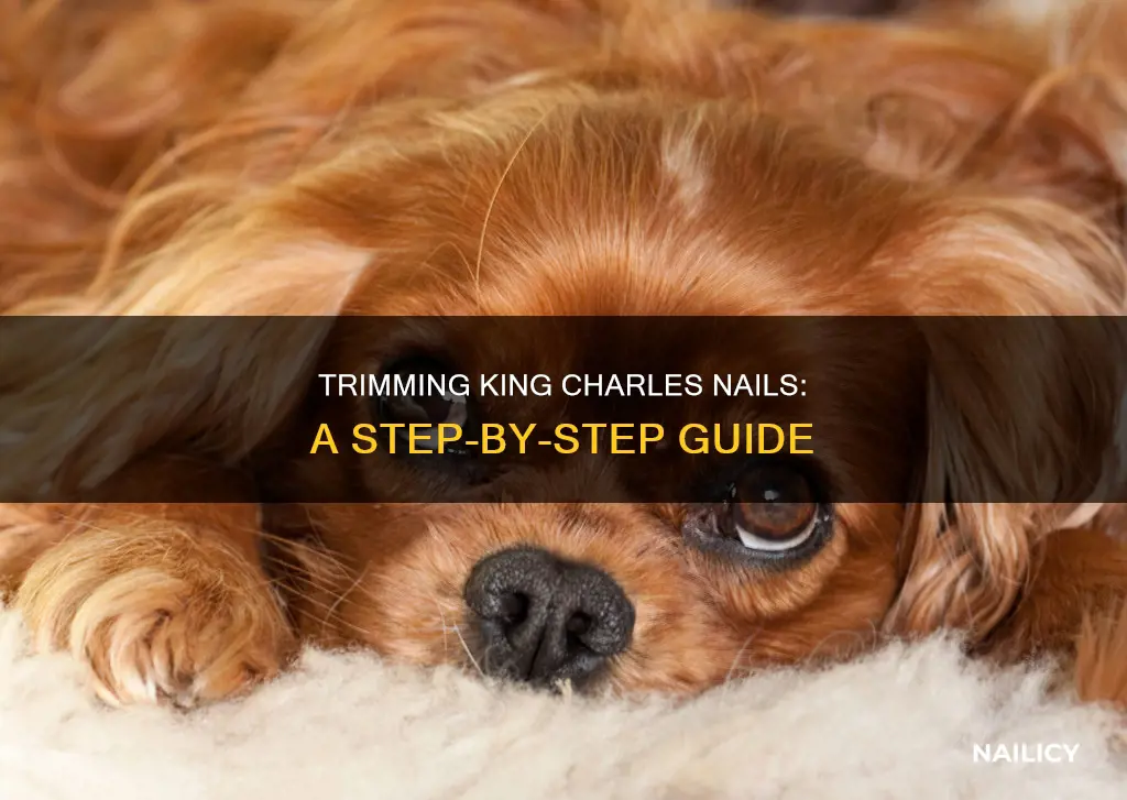 how to king charles trimming nails