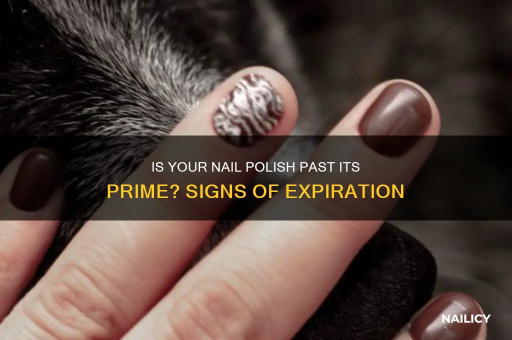 how to know if nail polish has expired