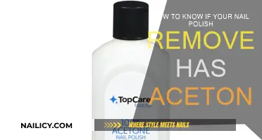 Spotting Acetone in Nail Polish Remover: Quick Guide