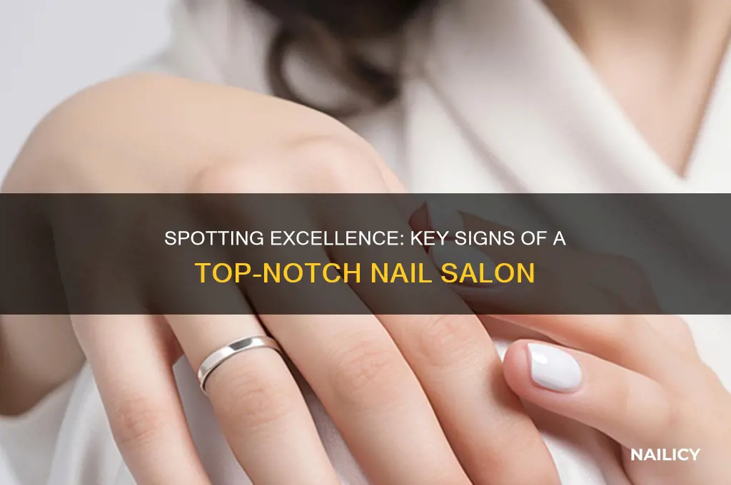 how to know nail salon is good