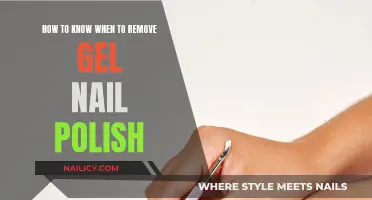 Gel Nail Polish: When to Remove It