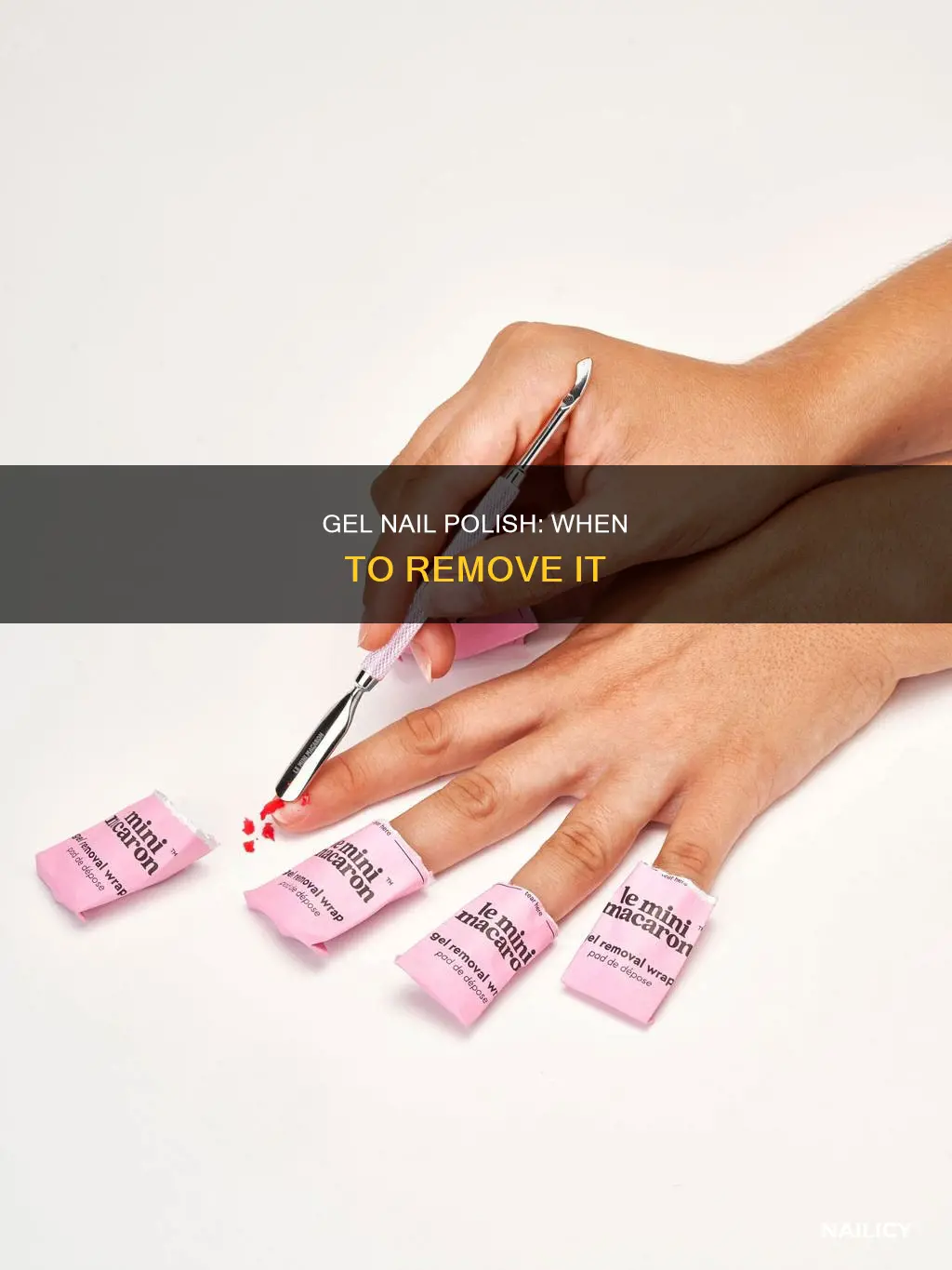 how to know when to remove gel nail polish