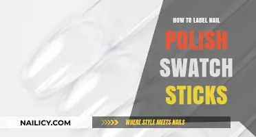 Mastering Nail Polish Swatch Stick Labeling: Tips for Organized Beauty