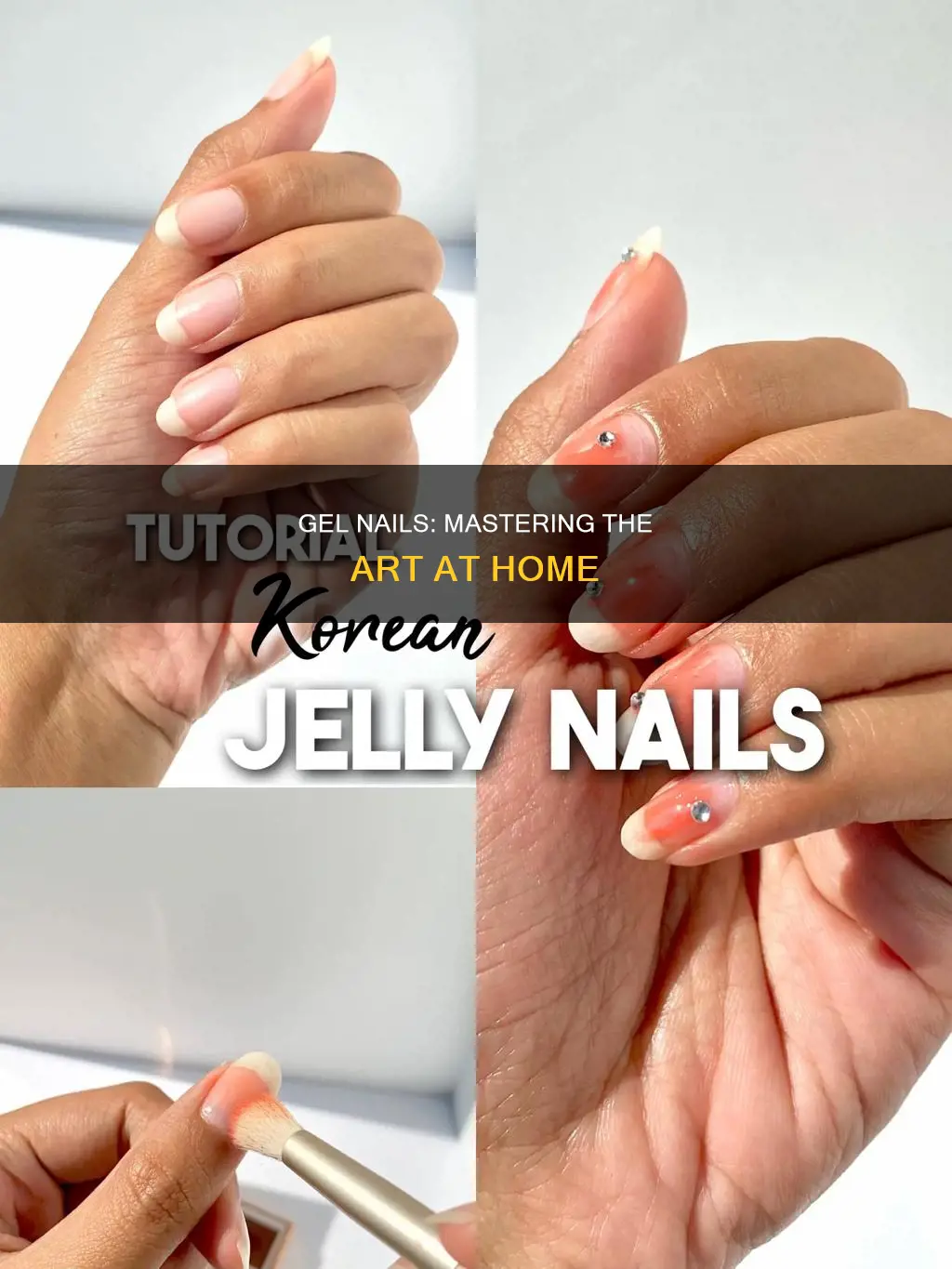 how to learn gel nails at home
