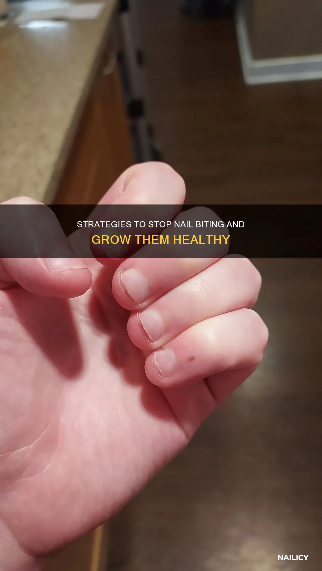 how to let nails grow without biting them