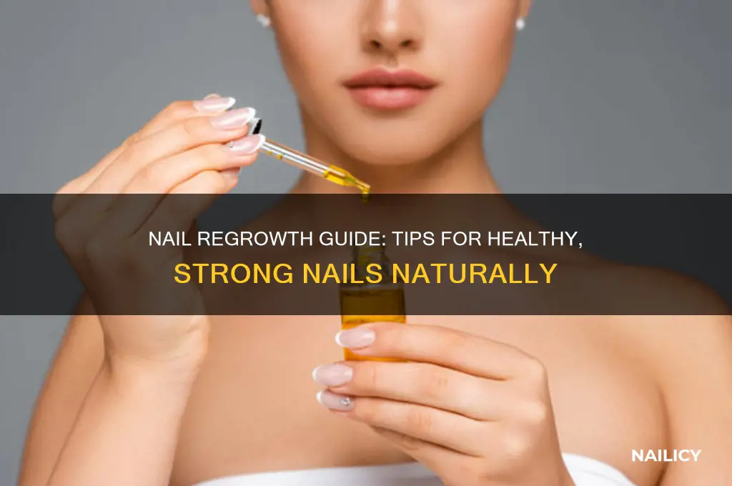 how to let nails regrow