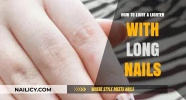 Long Nails, No Problem: Lighting a Lighter Easily