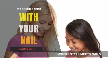 Master the Art of Lighting Matches with Your Fingernail