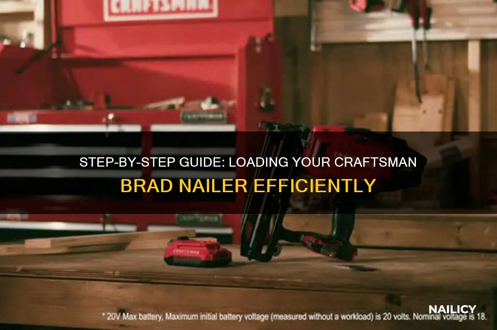 how to load a craftsman brad nailer