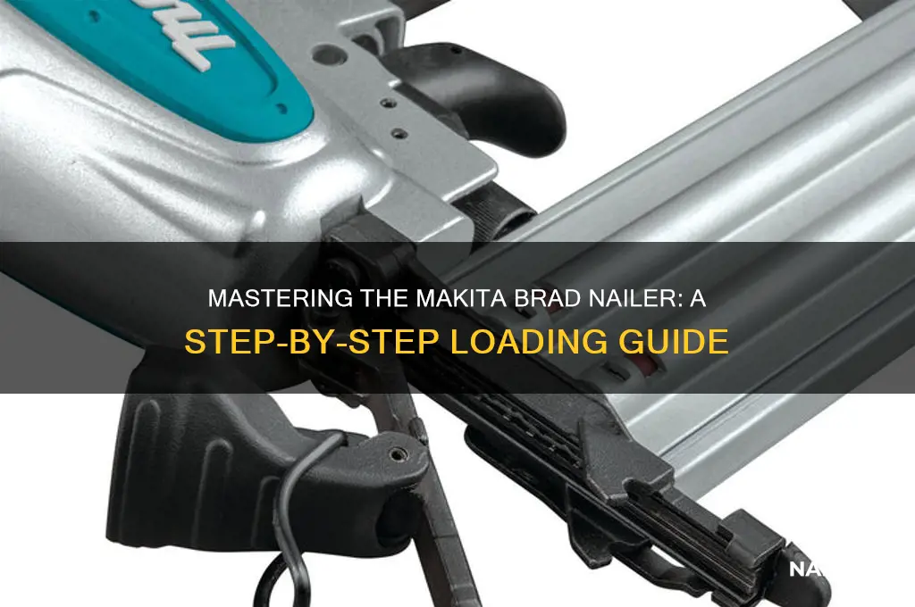 how to load a makita brad nailer