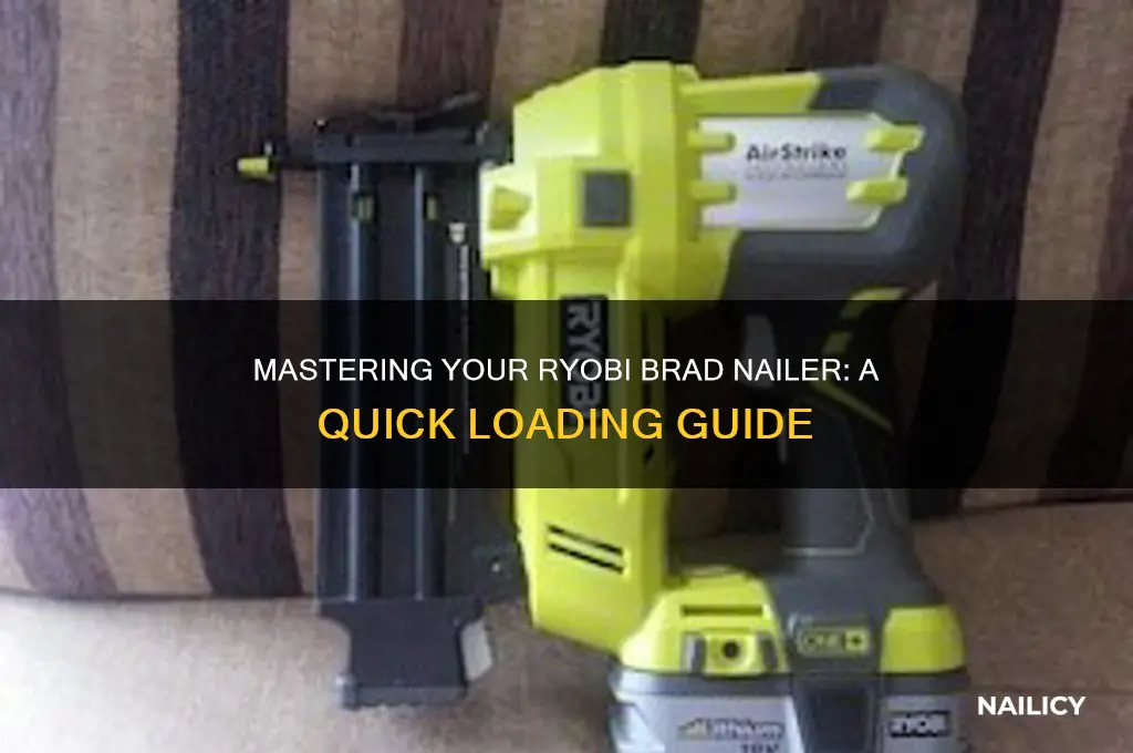 how to load a ryobi brad nailer