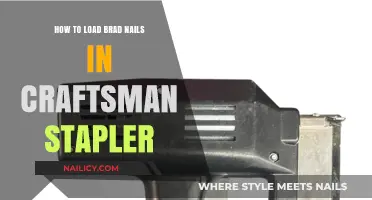 Easy Guide: Loading Brad Nails in Your Craftsman Stapler
