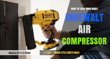 Mastering Brad Nail Loading in Your DeWalt Air Compressor: A Guide