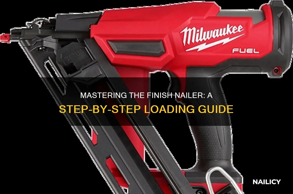how to load finish nailer
