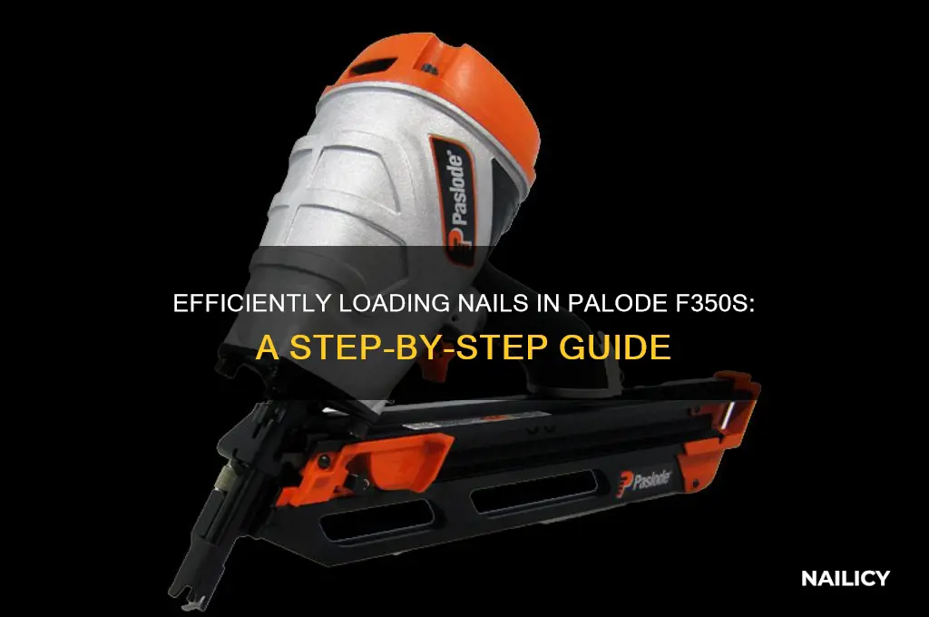 how to load nails in palode f350s