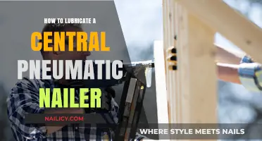 Efficiently Lubricate Your Central Pneumatic Nailer for Optimal Performance