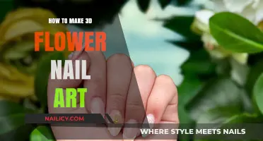 Create Stunning 3D Flower Nail Art at Home