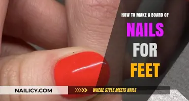 Creating a Foot Massage Board with Nails