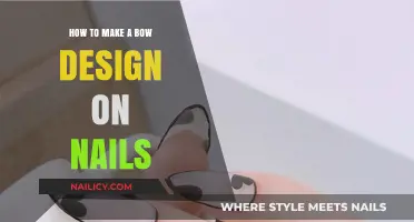 Creating a Perfect Bow Design on Nails