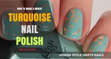 Create Vibrant Turquoise Nail Polish: DIY Guide for Bold Color