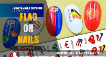 Creating Checkered Flag Nail Art: A Step-by-Step Guide