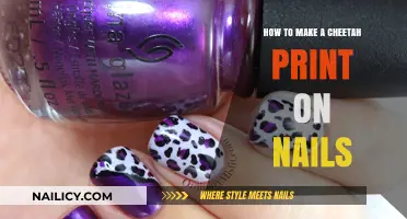 Creating Cheetah Print Nail Art