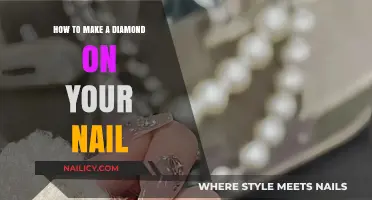 Create Sparkling Diamond Nails at Home