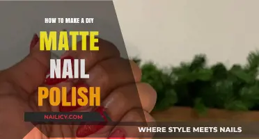 DIY Matte Nail Polish: Easy Steps for a Chic, Velvet Finish
