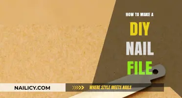 Creating Your Own Nail File: A Simple DIY Guide