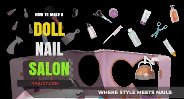 Creating a Tiny Nail Salon for Dolls