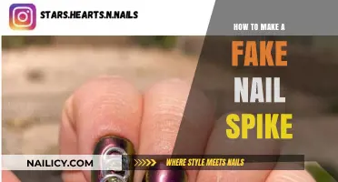 Creating Edgy Nail Art: DIY Fake Nail Spikes