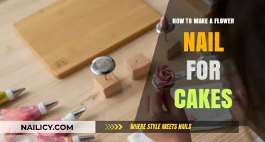 Creating a Flower Nail for Cakes: A Step-by-Step Guide